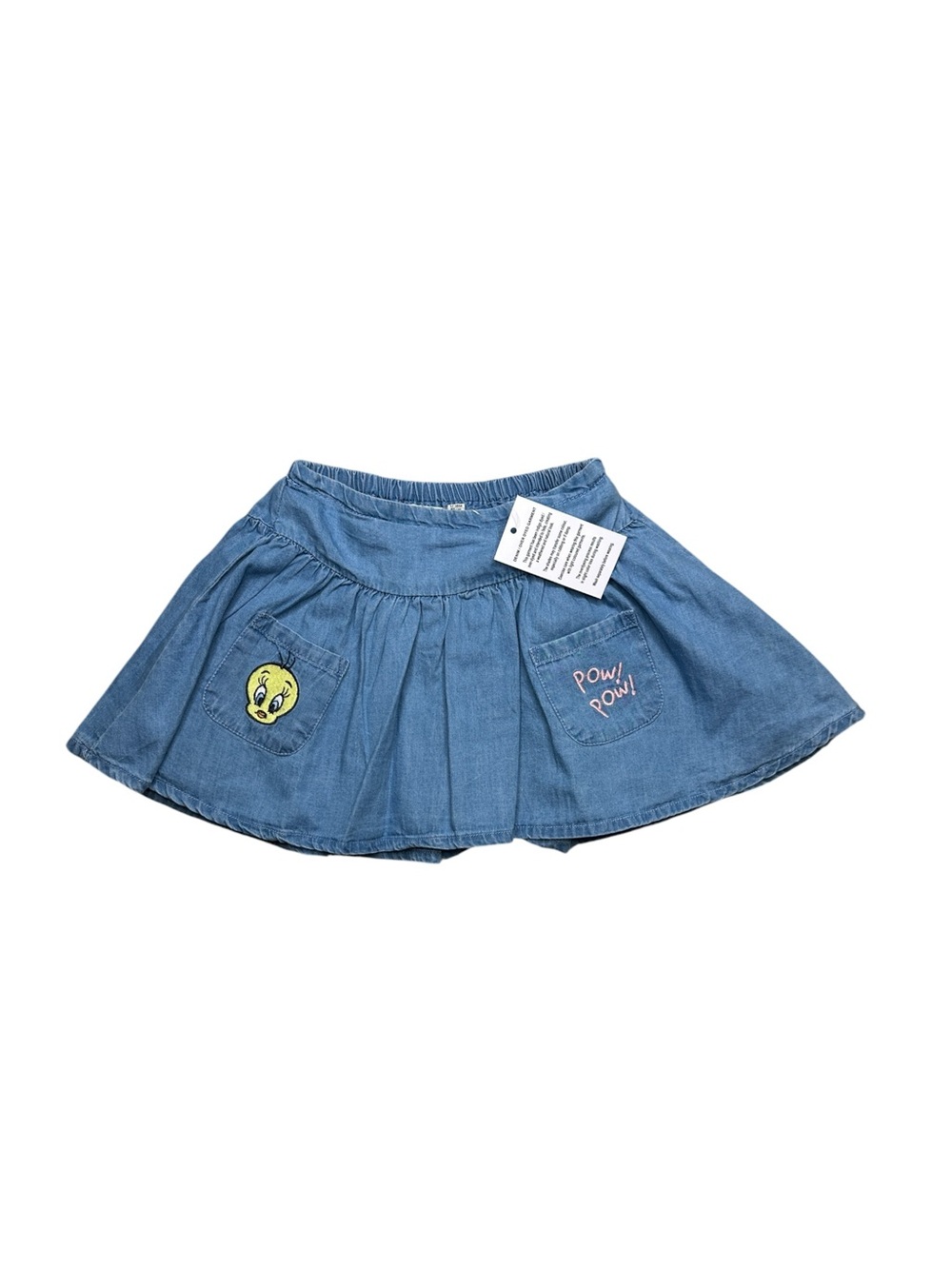 Warner Bros. Looney Tunes Blue Denim Skirt